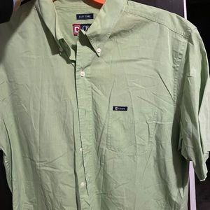 Chaps Short Sleeve Dress Shirt Size XL